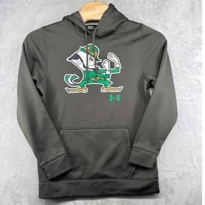 Under‎ Armour Heat Gear Notre Dame Fighting Irish Hoodie Men's Size S